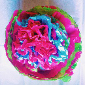 Tissue Paper Flower