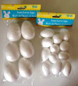 Foam Eggs
