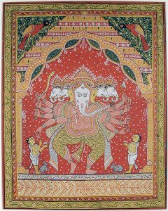 Adoration_of_Five-headed_Ganesha_(6125065614)