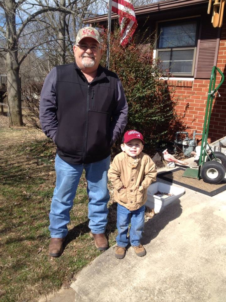 Beckett's just gotta be like PawPaw!