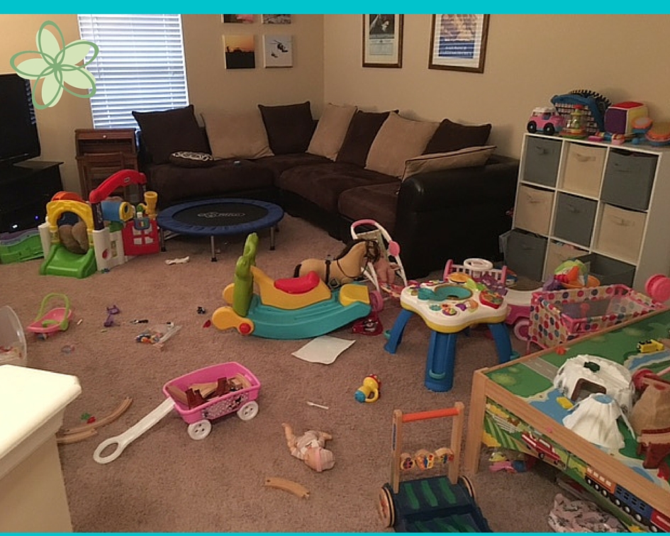 Don't let the mess fool you. This room rarely sees any action.