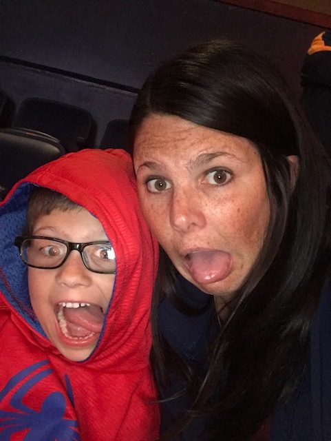mother and son bond motherhood silly fun
