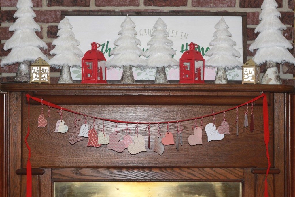 valentines banner crafts DIY easy