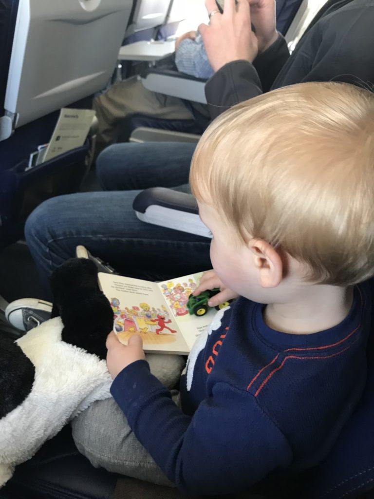 Toddler in Flight: Five Travel Tips for Flying with a Lap Child