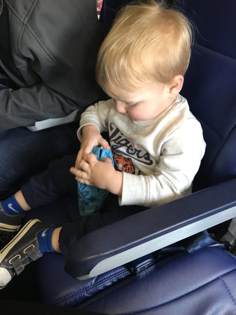 Toddler in Flight: Five Travel Tips for Flying with a Lap Child