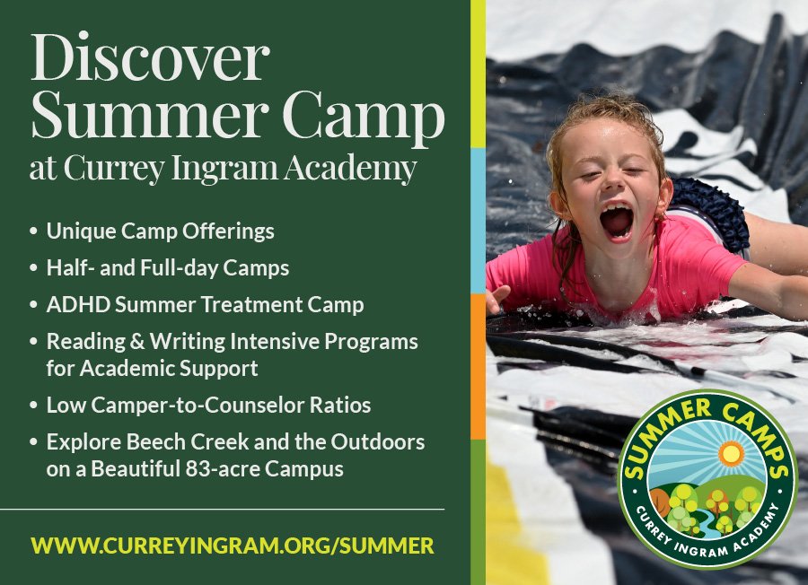 Currey Ingram Academy Summer Camps
