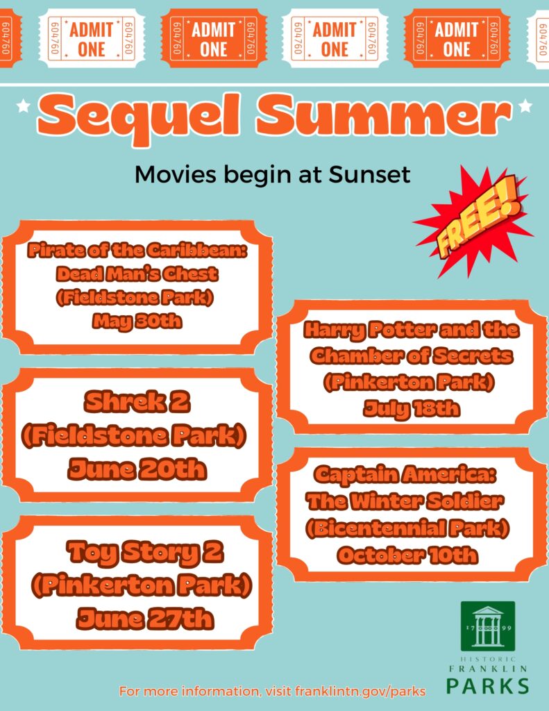 Movies in the Park Franklin