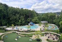 Pool at Embassy Suites Gatlinburg